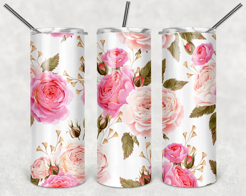 150+ Flower Mix Designs Vol.2 - Elegant Tumbler Wraps for Creative Crafting and Stylish Personalization