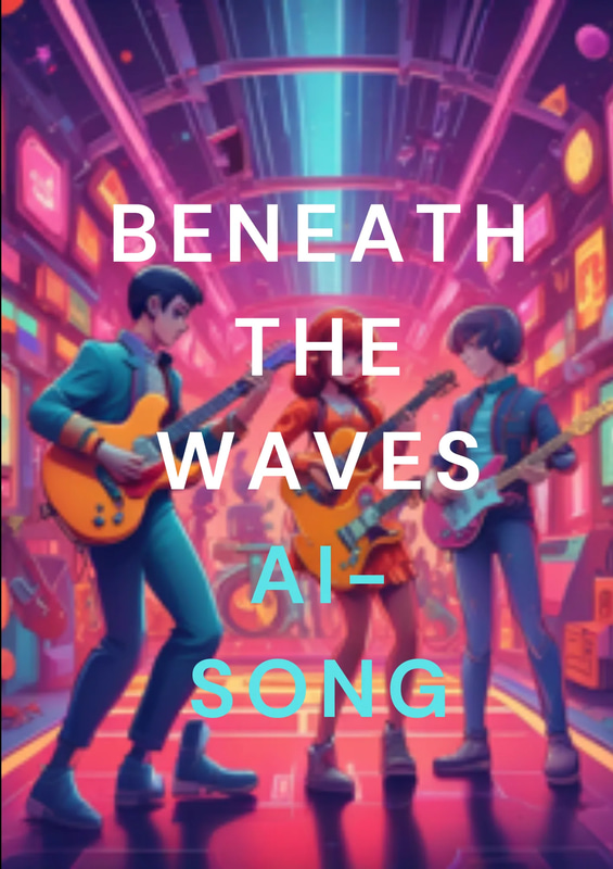 AI Deep Synthwave - Beneath The Waves - Cinematic Synthwave Electronic AI Music for Creators and Storytellers