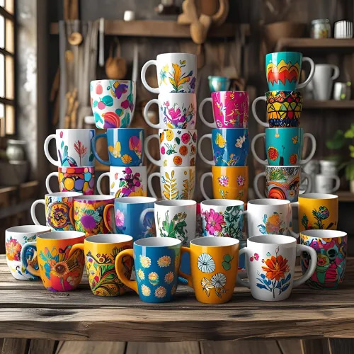 125+ Universal Mug Prints Bundle - Versatile Graphic Designs for Creative Mug Customization and Personal or Commercial Use