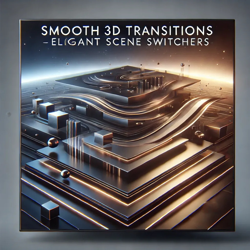 Smooth 3D Transitions - Elegant Scene Switchers for Cinematic Video Editing and Dynamic Storytelling