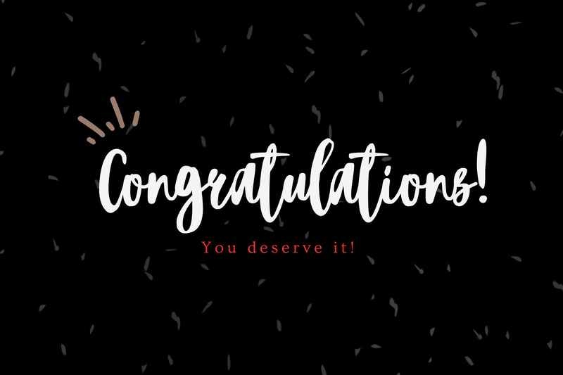 Black White Bordered Congratulations Card - Elegant Graduation Greeting for Memorable Celebrations and Personal Touches