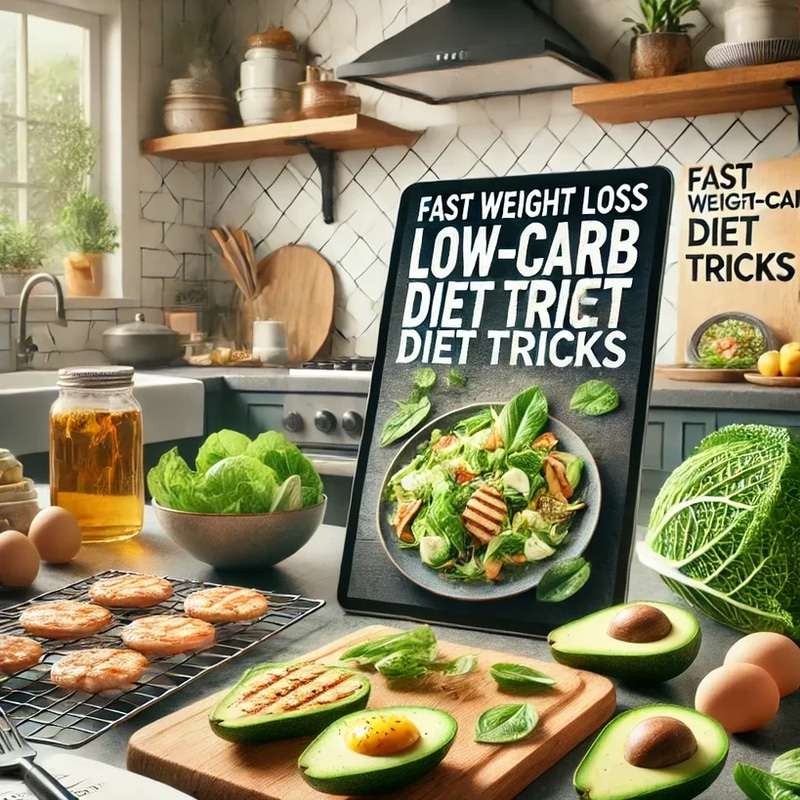 Fast Weight Loss Low-Carb Diet Tricks - Practical Health & Fitness Guide for Effective Fat Burning and Sustainable Wellness