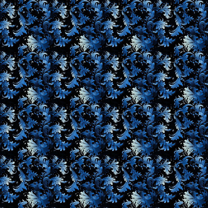 Sapphire Faded Denim - Bold Distressed Graphic Patterns for Creative Print & Digital Projects