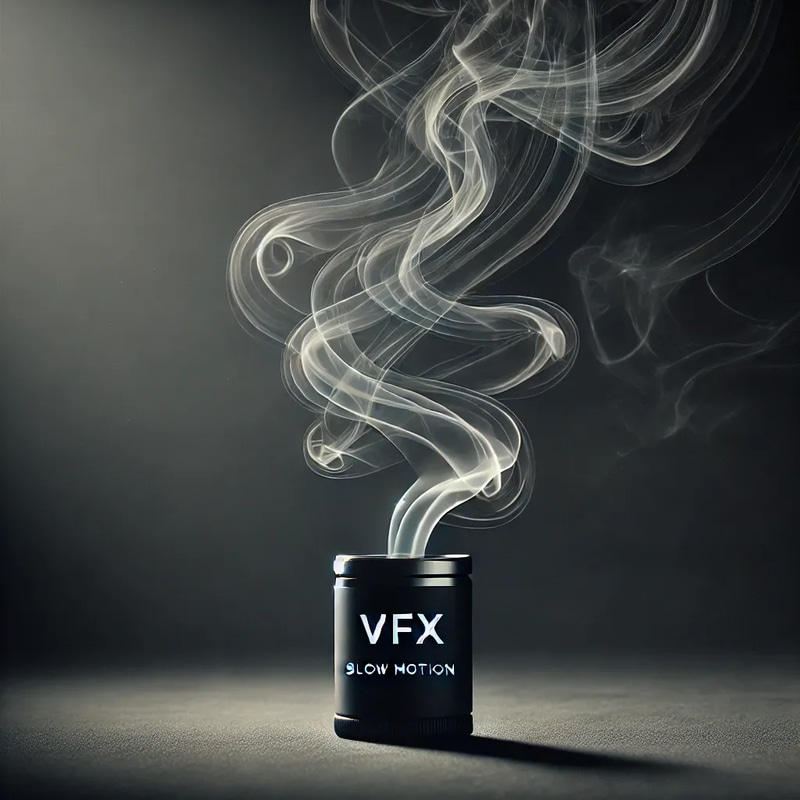 Slow Motion Rising Smoke - Cinematic Nature Stock Video for Wildlife and Weather Visuals