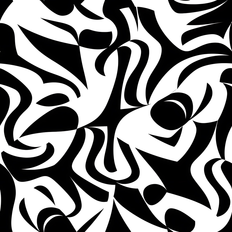 100 High-Contrast Graphic Patterns - Bold Distressed Textures for Creative Designers and Digital Branding