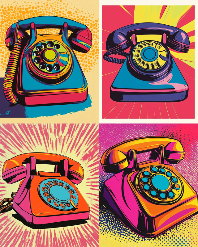 Pop Art Style Graphic Depiction of Expression - Vibrant Pop Art Wall Decor for Creative Spaces and Modern Interiors