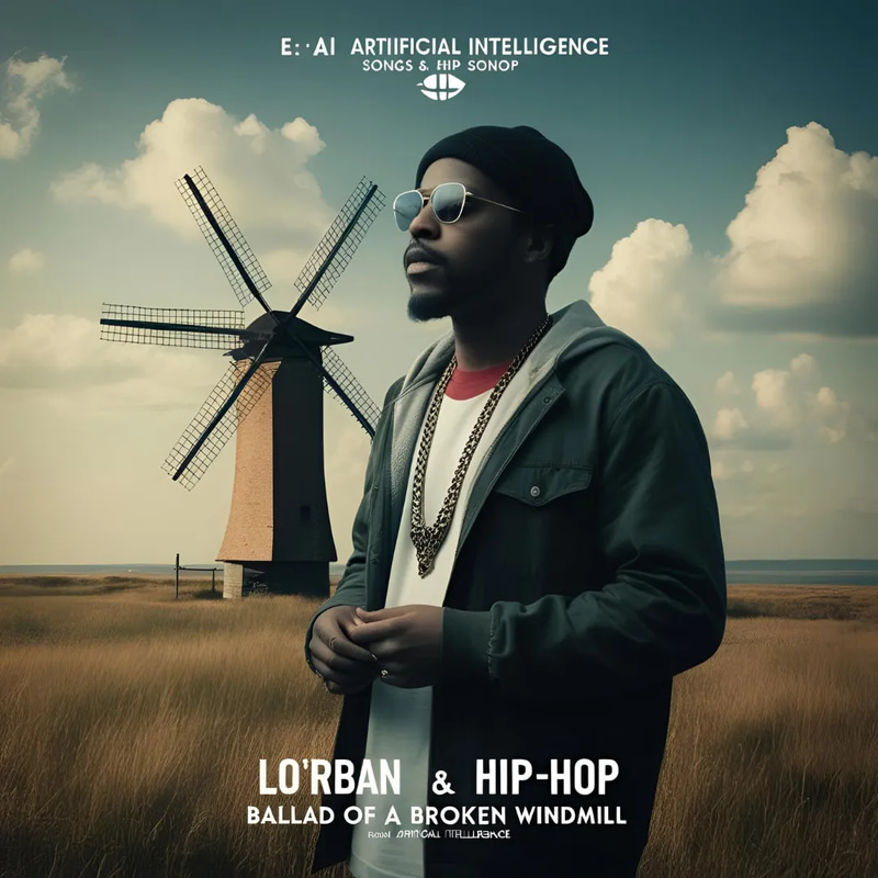 AI Lo-Fi Hip Hop - Ballad of a Broken Windmill - Immersive Urban Beat for Chill, Creative, and Commercial Projects