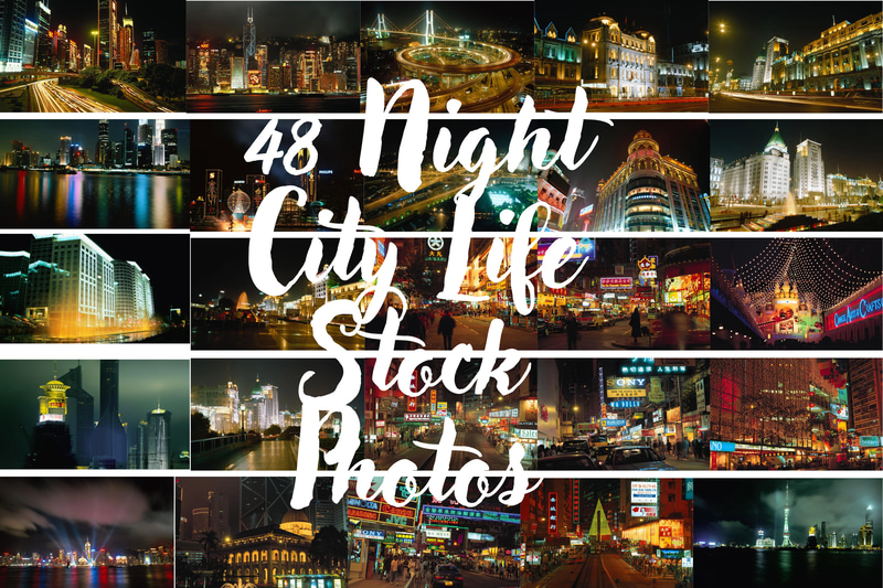 48 Urban Nightlife Photography - Vibrant Cityscapes and Nightlife Scenes for Creators and Marketers