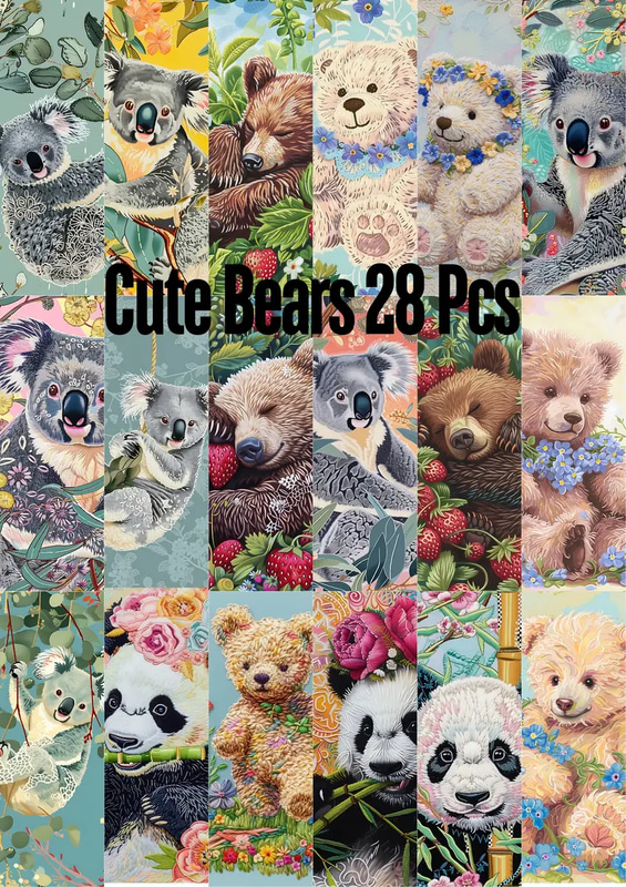 28 Teddy Bear Snuggle Patterns - Cozy Animal-Themed Designs for Nature & Wildlife Creatives