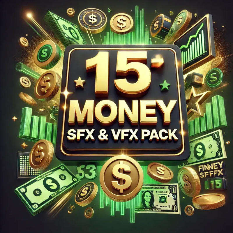 15+ Money SFX & VFX Pack - Dynamic AI-Enhanced Sound and Visual Effects for Video Creators and Marketers