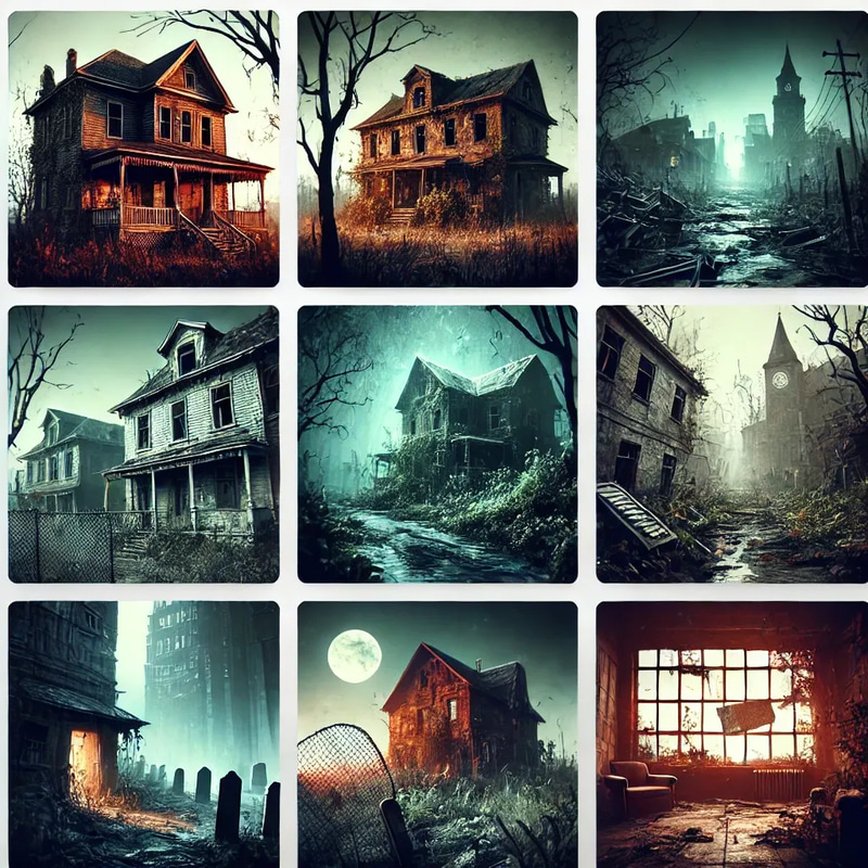 10 Horror Prompts Haunted Places Collection - Cinematic AI Video Prompts for Spine-Chilling Storytelling and Creators