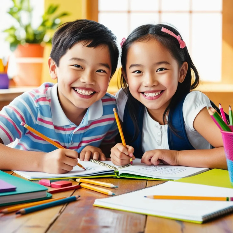 Two Young African American Kids - Engaging Educational Stock Video for Science & Medical Content Creators