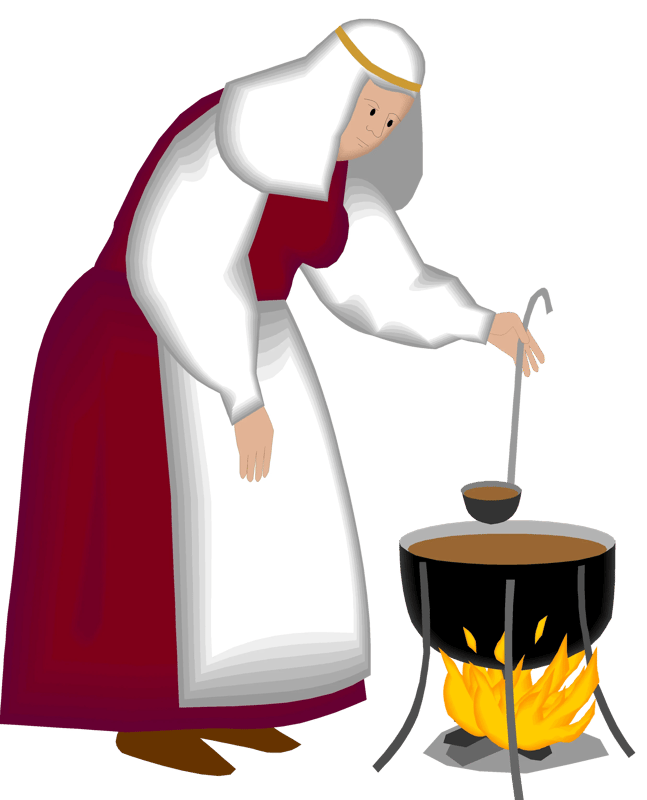 10+ Feudal Times Middle Ages Set - Authentic Historical Clipart for Creative Projects and Educational Use