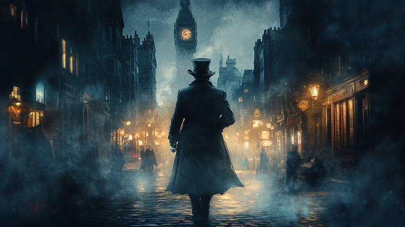 Inspector Mainspring Cogs and Clues - Steampunk Fantasy Art for Immersive Storytelling and Creative Projects