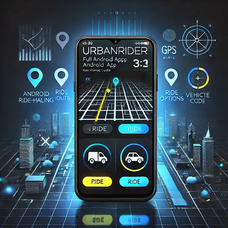 UrbanRider - Full Android Ride-Hailing App Source Code - Comprehensive Mobile Solution for Ride-Sharing Startups and Developers