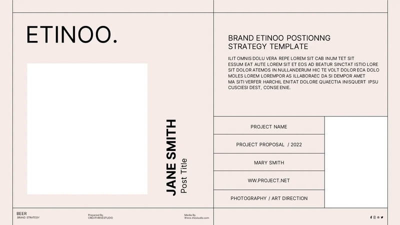 Brand Strategy Guide Presentation - Professional PowerPoint, Google Slides & Keynote Deck for Business Growth and Clear Communication