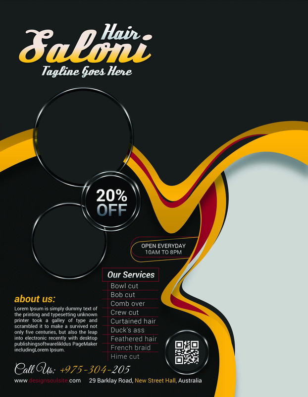 Beauty Salon Flyer Template - Elegant Spa & Skincare Promo - Versatile Marketing Design for Professional Beauty Brands