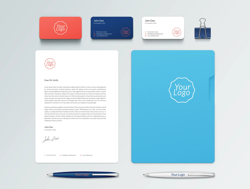 Modern Brand Identity Kit Templates - Streamlined Branding Solutions for Creative Professionals and Agencies
