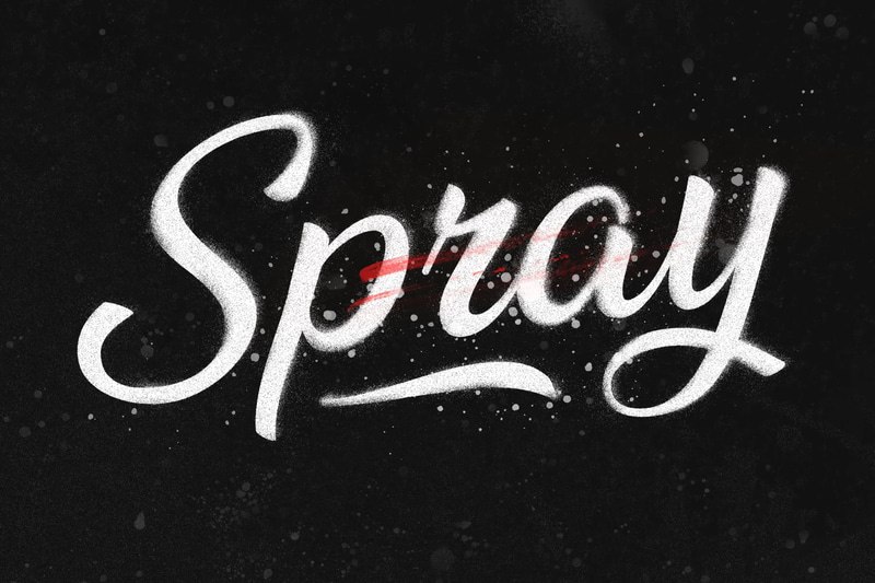 Urban Spray Paint Text Effects - Dynamic Graphic Text Styles for Creative Scene Design and Visual Storytelling