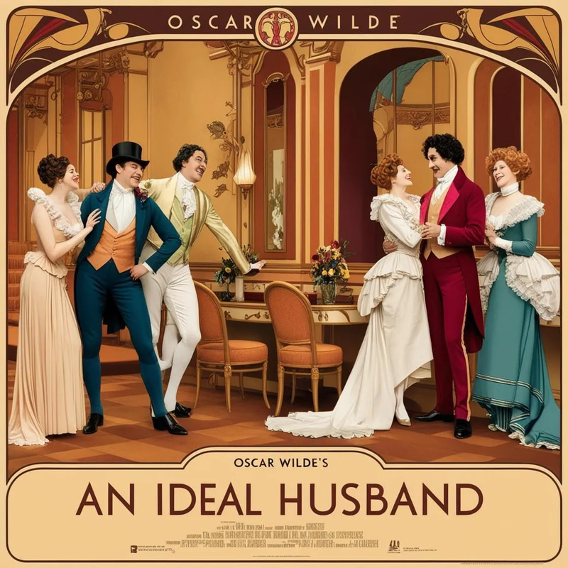 An Ideal Husband - Witty Political Romance Play Script for Theatre and Education
