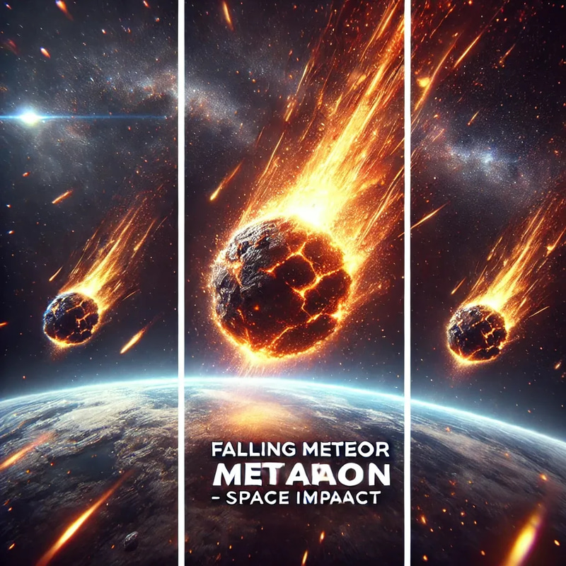 Meteor Icon Animation - Dynamic AI-Powered Motion Graphics for Engaging Visual Content Creators