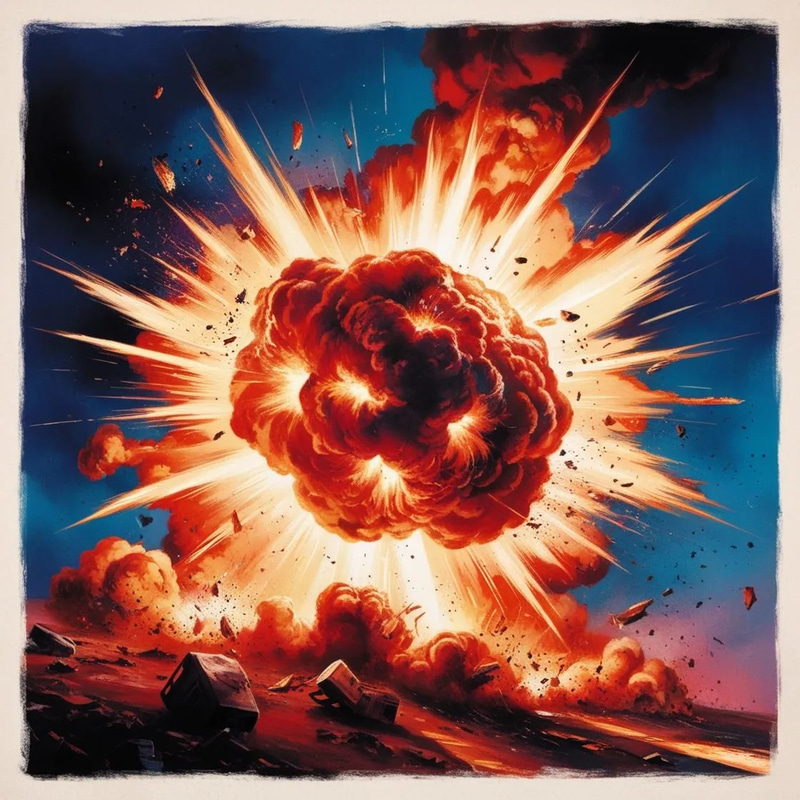 SonicPulse FX Studio Explosion Sound Effect - Cinematic Impact Audio for Filmmakers and Game Designers