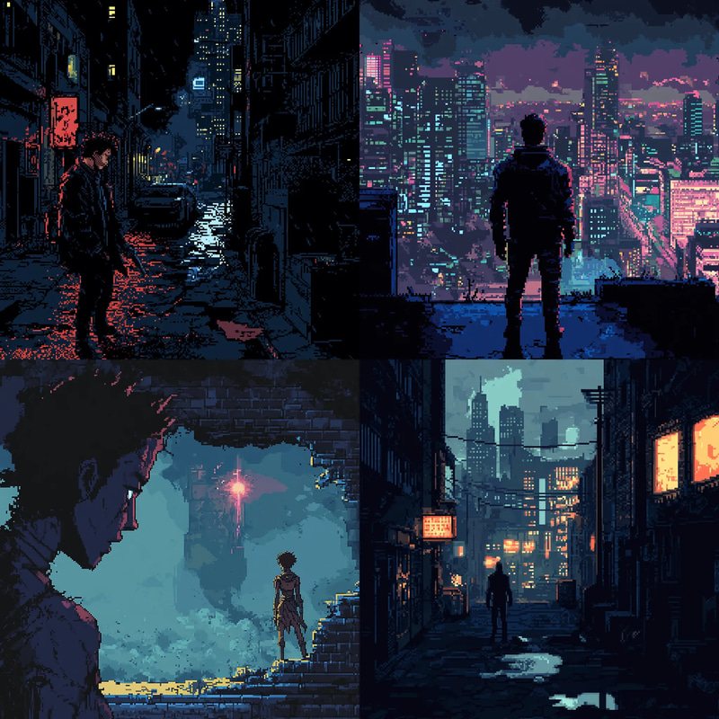 Comic Book Style Pixel Font for Action - Retro Pixel Typography for Dynamic Digital Design and Gaming Projects