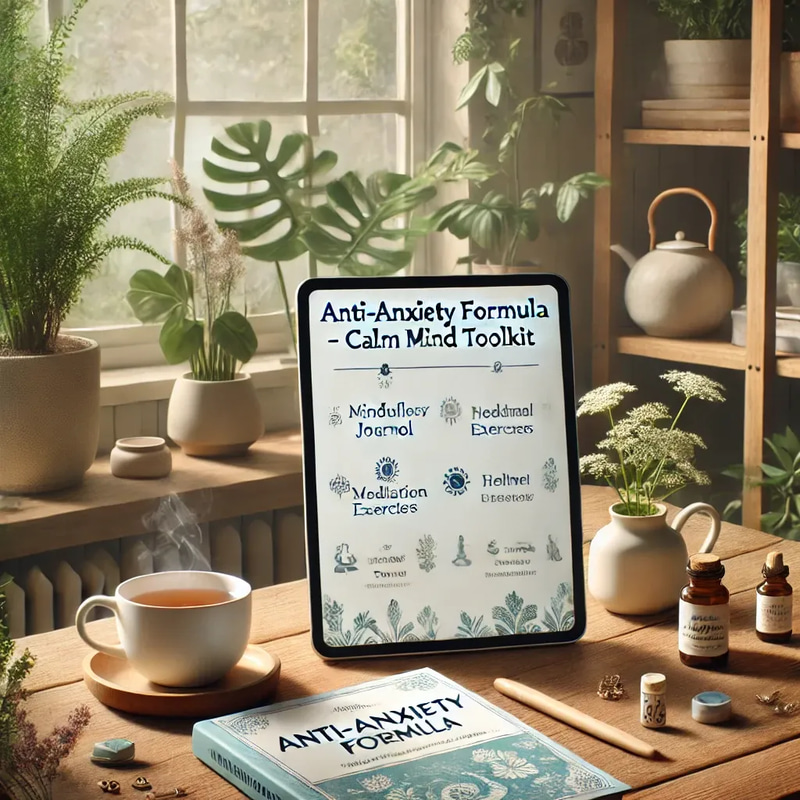 Anti-Anxiety Formula - Calm Mind Toolkit - Practical Self-Help eBook for Stress Relief and Mindfulness in 2025-2026