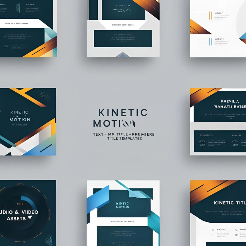 Kinetic Motion - Premiere Title Templates - Dynamic Text Animation for Video Creators and Editors