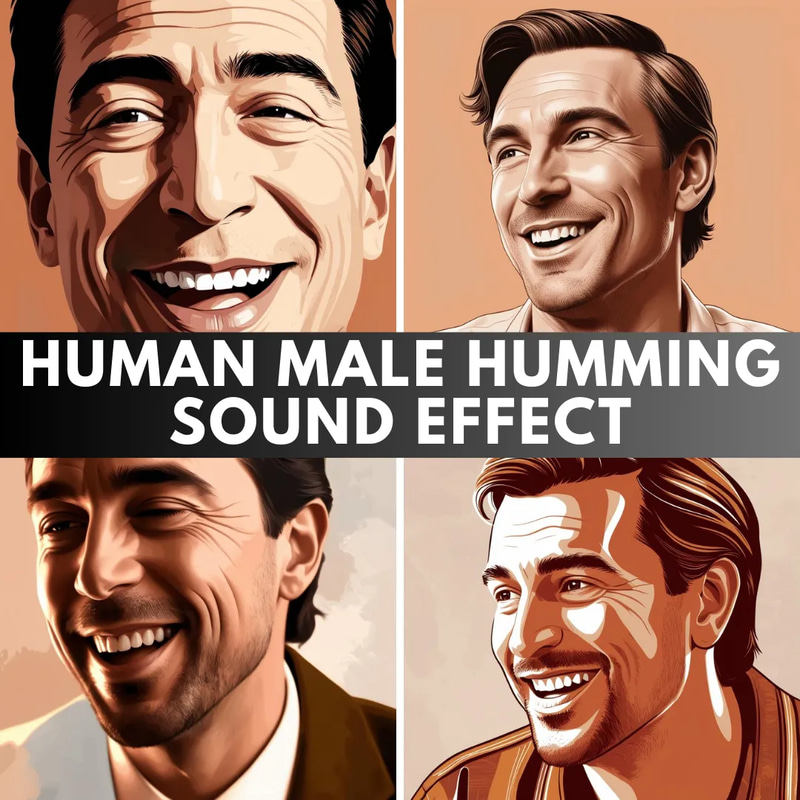 Human Male Humming Sound Effect - Immersive Studio-Quality Audio FX for Creators and Filmmakers