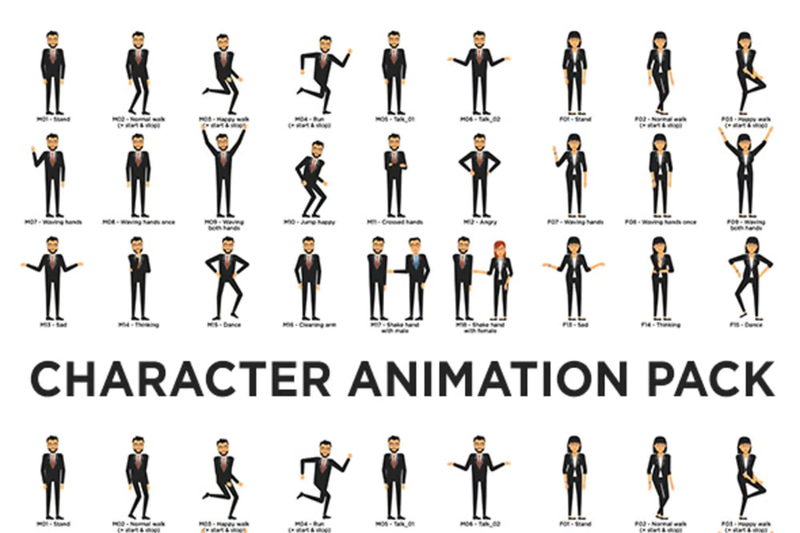 Animated Character Pack for Broadcast - Dynamic AI-Driven Animation Templates for Engaging Broadcast Media