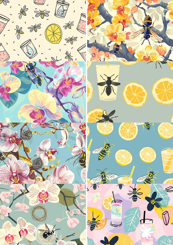 50 Miniature Critter Carnival Patterns Pack - Whimsical Animal & Nature Digital Patterns for Creative Projects