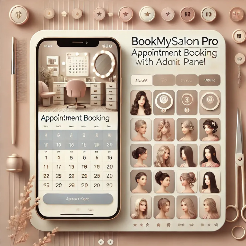 BookMySaloon Pro - Advanced Booking Script with Admin Panel for Flutter, Laravel & React Developers