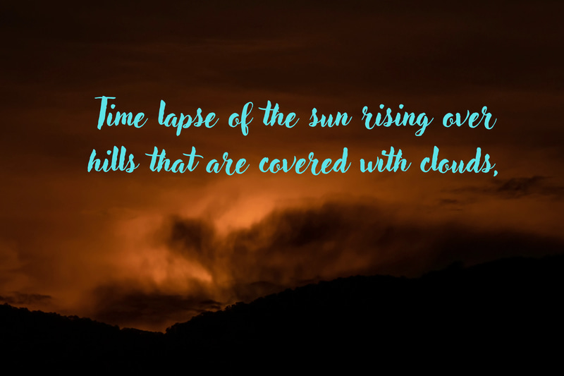 Clouds Time Lapse Sunrise 4K - Cinematic Nature Stock Video for Filmmakers and Content Creators