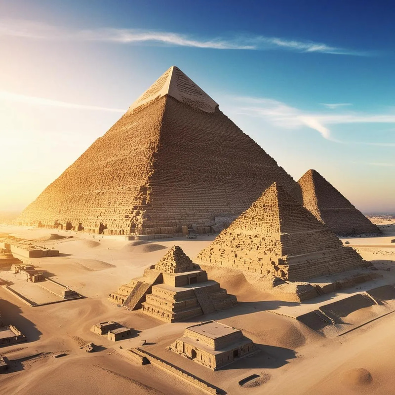 Great Landmark Aerial View - Cinematic Urban Architecture Stock Video for Filmmakers and Creators