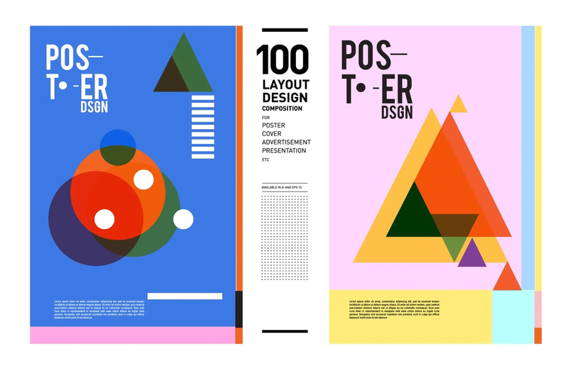 100 Creative Typography Poster Designs - Premium Layout Collection - Modern Typographic Art for Designers and Marketers