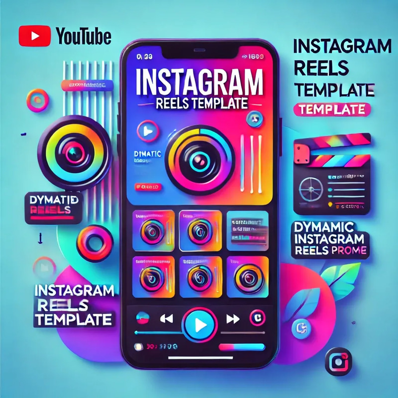Dynamic Instagram Reels Template - Cinematic Promo Video Toolkit for Engaging Social Campaigns