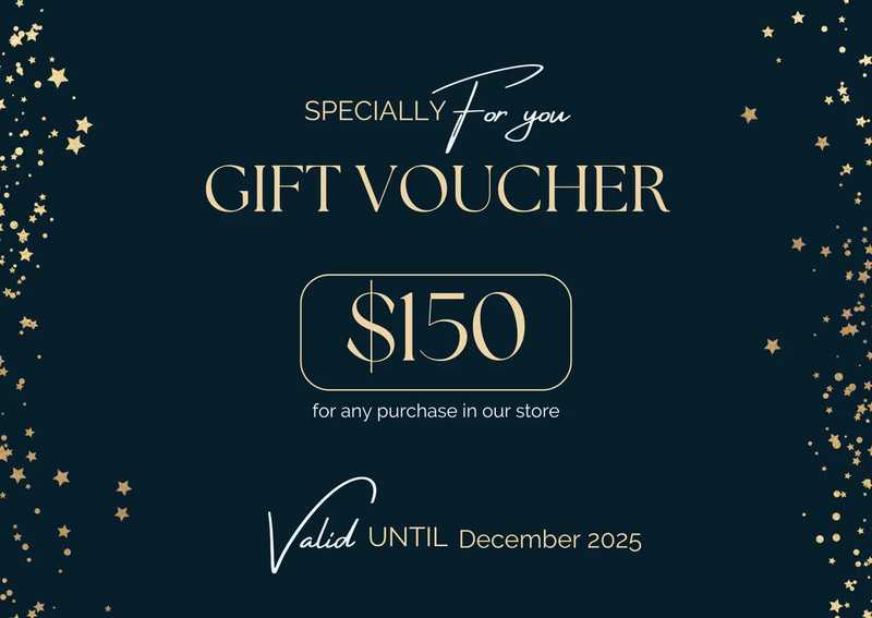 Elegant Black Gold Premium Voucher Design - Luxurious Virtual Certificate Template for Professional Branding and Reward Programs