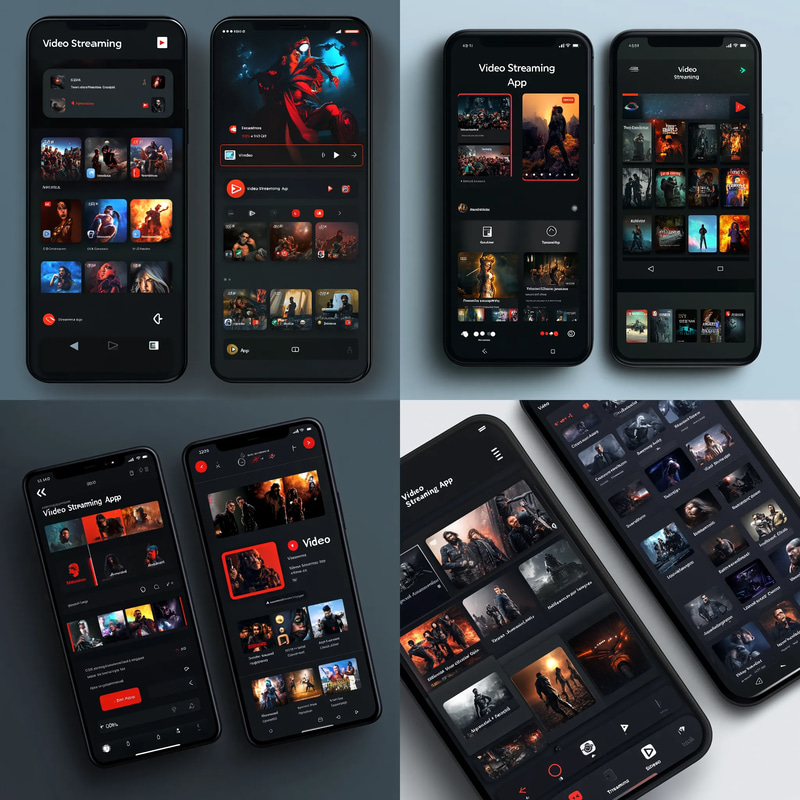 Video Streaming App Free - Sleek Mobile Solution for Seamless Entertainment and User Engagement