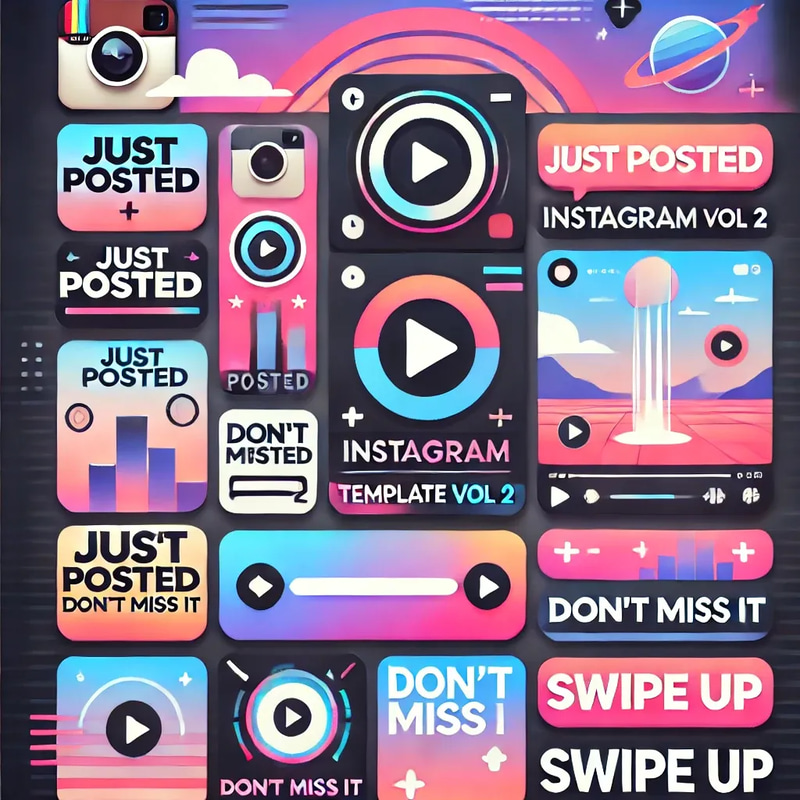 Instagram Reels Exclusive Template - Dynamic Video Promo Toolkit for MarketFlow Creators and Social Marketers