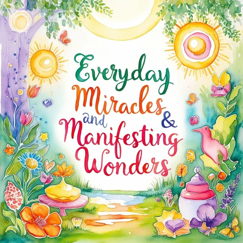 Everyday Miracles Manifesting Wonders - Transformative Spiritual E-Book for Mindful Growth and Daily Inspiration