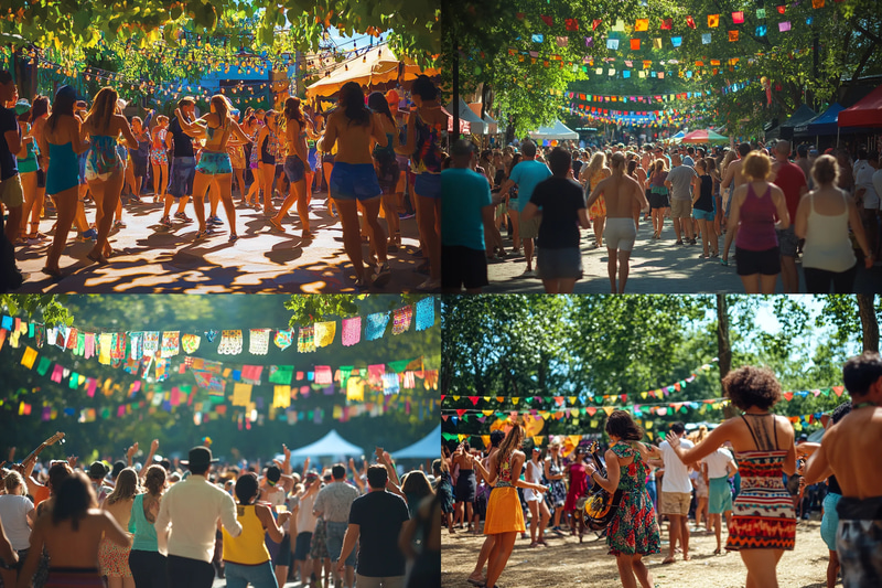 Solstice Fete Midsummer Celebration - Vibrant Digital Seasonal Environments for Environment Artists and Creators