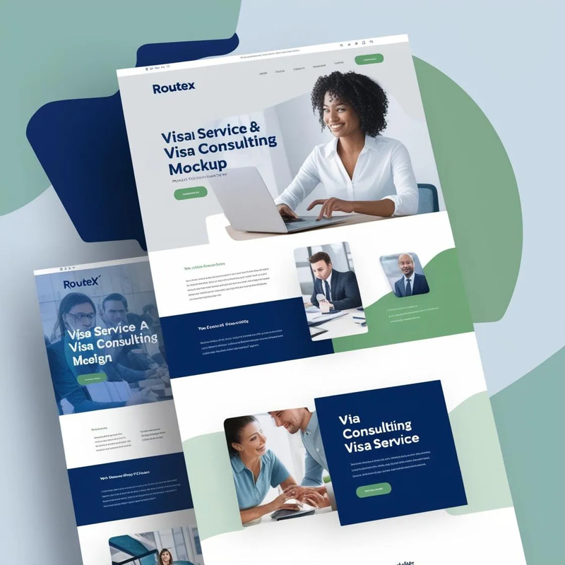 RouteX Visa Consulting Theme - Professional Web Templates for Visa & Immigration Services