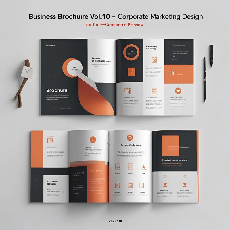 Business Brochure Vol.10 - Corporate Marketing Design - Professional Brochure Template for Effective Brand Promotion and Client Engagement