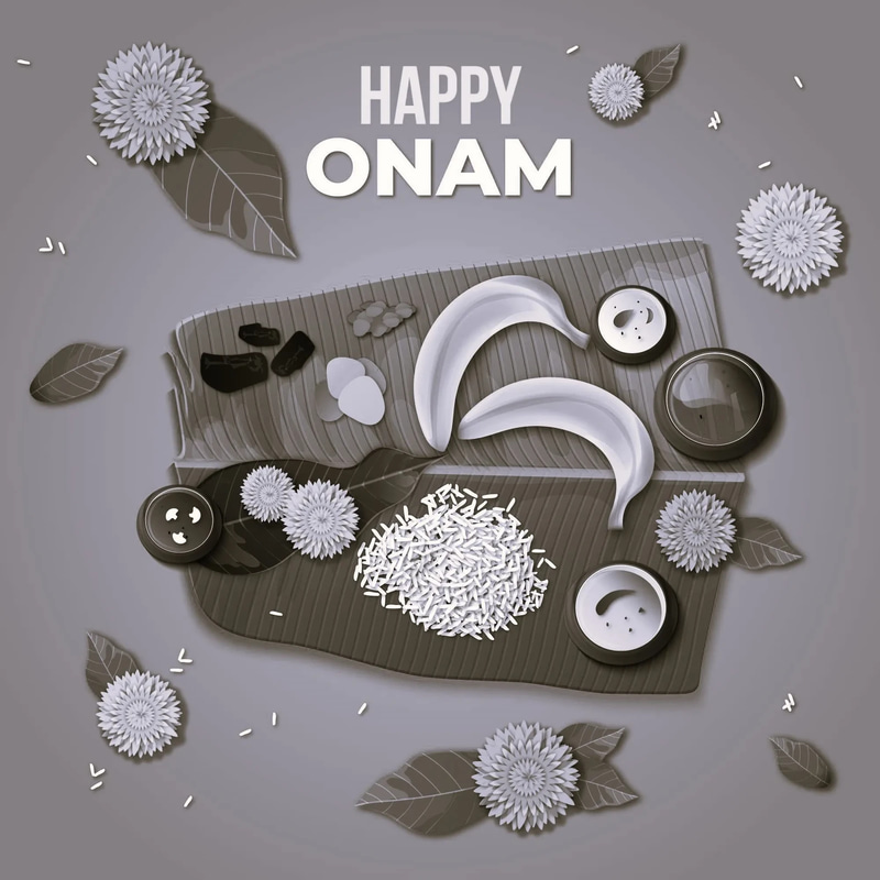 Onam Festival Poster - Realistic Cultural Celebration Concept for Event Marketing and Festive Campaigns