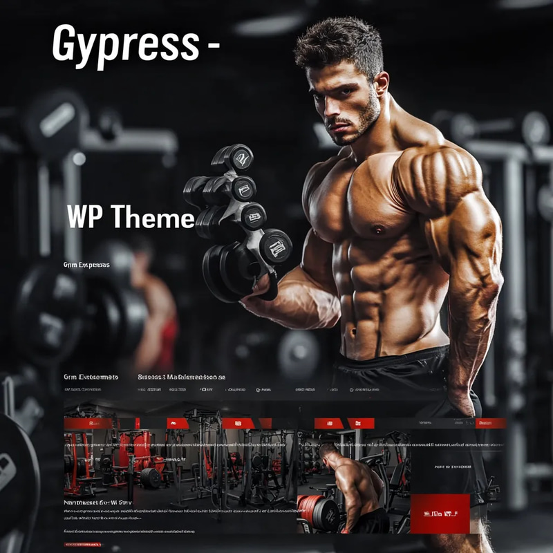 Gym Express WP Theme - Dynamic WordPress Fitness Template for Trainers and Gyms