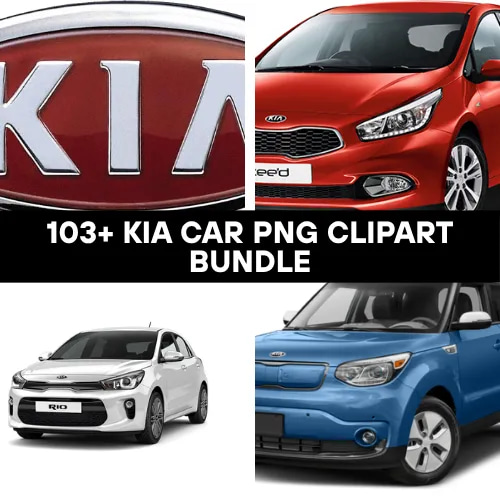 103+ Kia Car PNG Clipart Bundle - Vibrant Travel & Transportation Vector Graphics for Designers and Creators