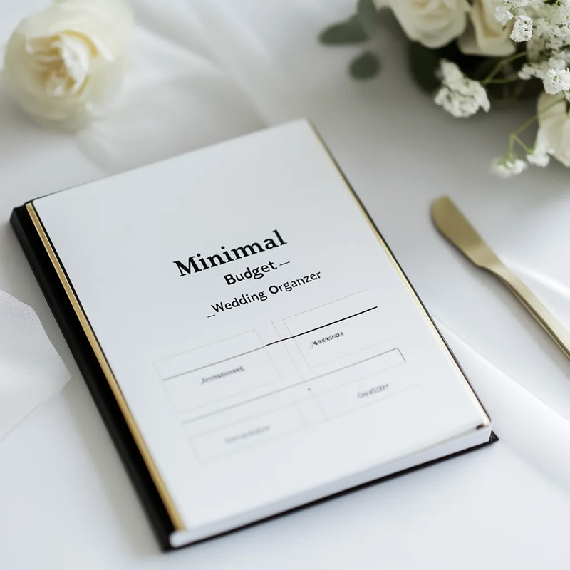 Minimal Budget Wedding Organizer - Streamlined Event Planning for Stress-Free, Stylish Weddings