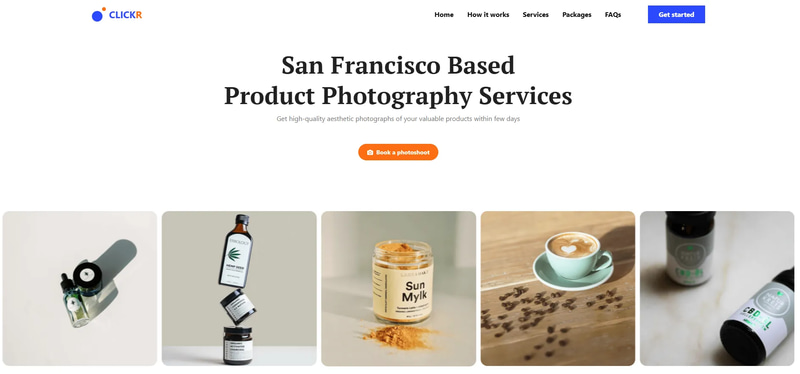 FotoLens Photography Template - Sleek Website Design for Photographers and Creatives