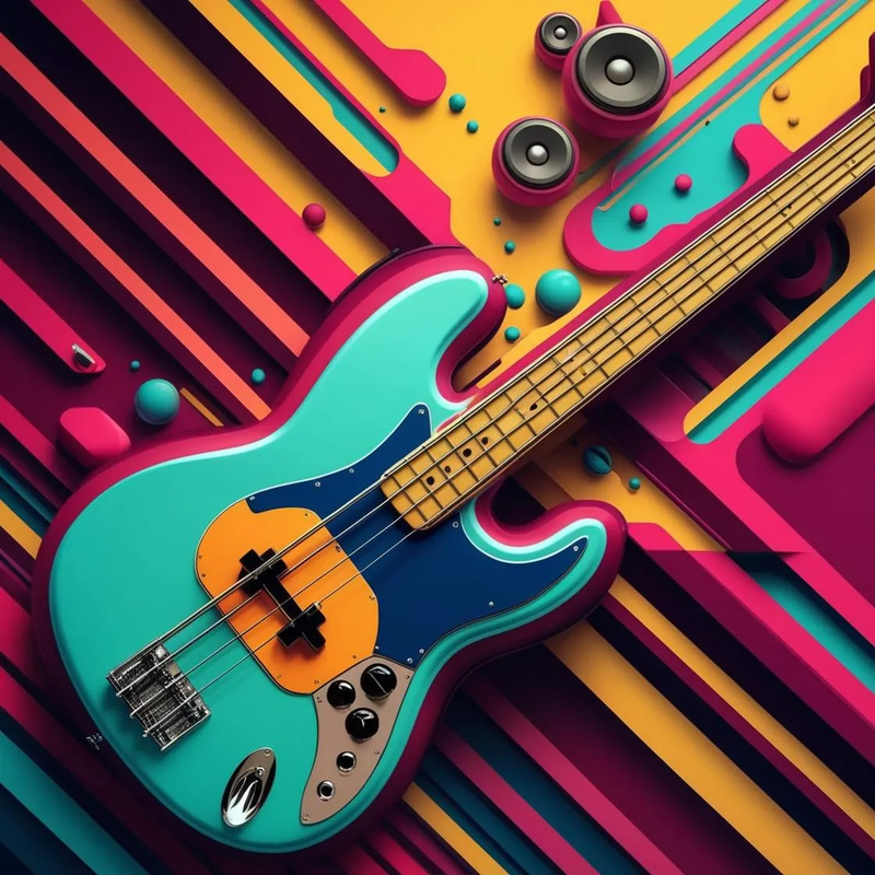 Funky Bassline SFX - Vibrant SonicPulse Audio Effects for Dynamic Music and Multimedia Projects